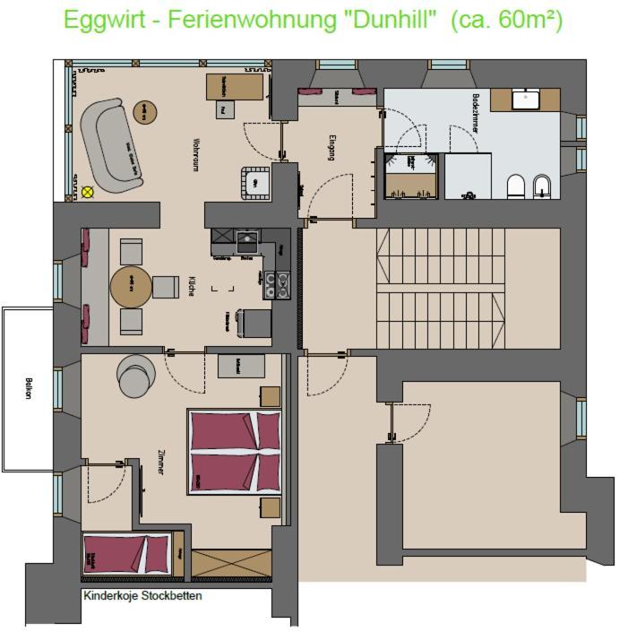 Gasthof Eggwirt Ultimo Exteriör bild